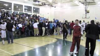 Crazy Buzzer Beater, LB Poly vs. Bullard High School Boys Basketball