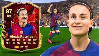 97 TOTS Alexia Putellas is the ultimate PLAYMAKER!!  FC 25 Player Review