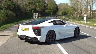 Lexus LFA Tokyo Edition - Engine Start Up, Revs, Accelerations!