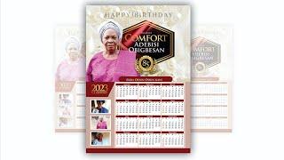Advance Wall Calendar - Masterclass