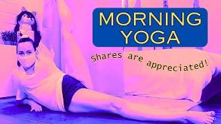 Morning Routine with Emma| Legs & Hips Stretching #yoga #stretching #contortion