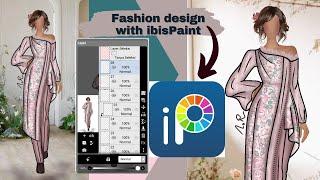 How to make fashion design with ibisPaint #fashion #illustration #outfit #art #style #design #dress