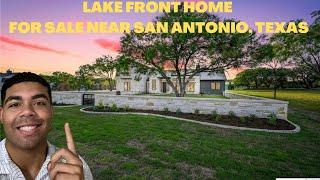 LAKE FRONT HOME NEAR SAN ANTONIO, TX FOR SALE | CANYON LAKE TEXAS HOMES