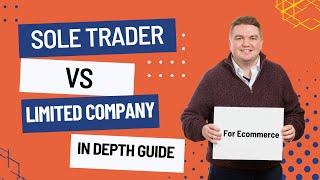 Sole trader vs limited company for your e-commerce business. Save 19k!