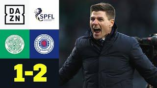 Steven Gerrards Rangers gewinnen Old Firm: Celtic - Rangers 1:2 | Scottish Premiership | DAZN