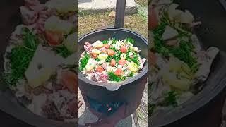 шурпа с баранины вкусно ароматный сочный мощный