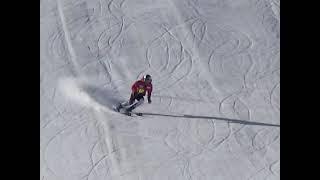 Marco Odermatt slalom free skiing Saas-Fee July 2021