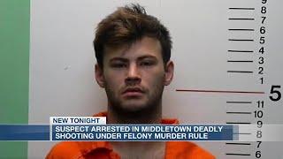 Suspect arrested in Middletown deadly shooting under felony murder rule