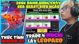 HÙNG AKIRA THỬ THỨC TỈNH SỨC MẠNH TAQ MAGMA V3 200000 DAME SEA BEAST VÀ TRADE 4 MOCHI L