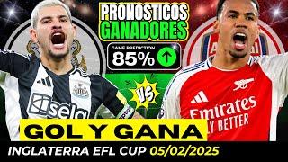 PRONÓSTICOS FÚTBOL DE EUROPA (05/02/2025) ​MÉTODO GOL Y GANA GRATIS