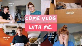 VLOG W/ME #21 | FINAL DISNEY PLANNING, RESCUING A HEDGEHOG, SELF-CARE & STARTING THERAPY