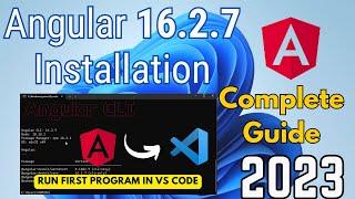 Easy Angular Project Setup in Visual Studio Code [2024] | Complete Angular Setup Guide