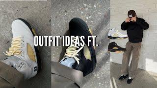 HOW TO STYLE A MA MANIERE JORDAN 5'S DUSK & DAWN || STYLING BOTH PAIRS!