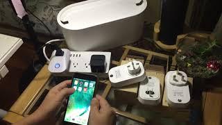 Acemax smart WIFI plug works with Alexa google home Google assistant APP. Ifttt