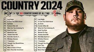 Country Music Playlist 2024 - Luke Combs, Chris Stapleton, Morgan Wallen, Kane Brown, Jason Aldean