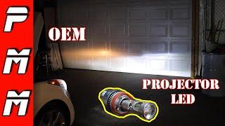 The ULTIMATE LED bulbs for reflector headlights? PROJECTOR LED bulbs for reflector style headlights!