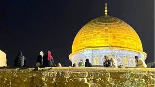 Jerusalem, it is a unique pleasure to hear the resounding Azan of the dawn of the Al Aqsa Mosque