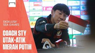 "Merah-Putih Kok Gini?" - Shin Tae-yong Coba Betulkan Letak Bendera Indonesia