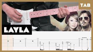 Eric Clapton / Derek & the Dominos - Layla (Electric) - Guitar Tab | Lesson | Cover | Tutorial