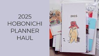 2025 Hobonichi Haul Unboxing: Paddington Weeks, Paddington Stickers, Stationery & More