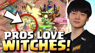 NAVI breaks Hard Mode with SUPER WITCHES! Best Attack after UPDATE! Clash of Clans