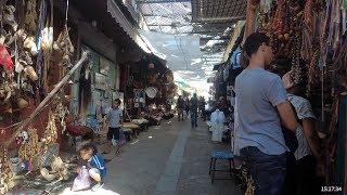 Street Market of Rabat Morocco with original sounds