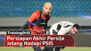 Official Training Persija Jelang Hadapi PSIS Semarang di Stadion Patriot | Training Drill