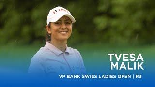 Tvesa Malik finishes runner-up | VP Bank Swiss Ladies Open