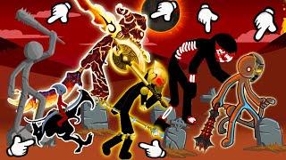UNLOCK THE KING OF THE MOST POWERFUL BOSS TYPES MAXIMUM HP9999 | STICK WAR LEGACY