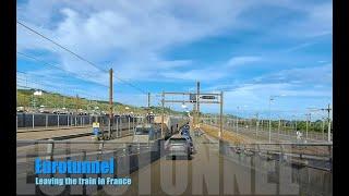 Simon Says: Leaving the Eurotunnel in France. Riding tips for Touring abroad when catching the train