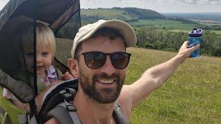 First Hike with Flic.. Harting Downs, South Downs Way, West Sussex UK ️  ‍️ 