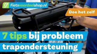 Wat kan je doen als de elektrische fietsondersteuning uitvalt? - Fietsvoordeelshop.nl Doe Het Zelf