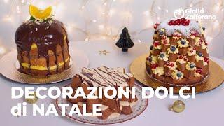 IL MENÙ DI NATALE - DECORAZIONI DOLCI DI PANDORO E PANETTONE️