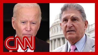 White House issues damning statement against Joe Manchin