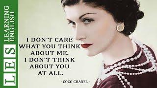 Learn English Through Story  Subtitles: Coco Chanel (Level 3 )