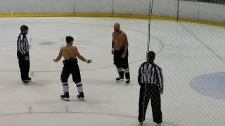 Bench clearing brawl, La Tuque vs Granby, Nov 30th 2019