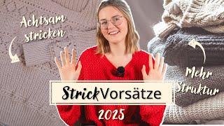 Meine Strick-Vorsätze für das neue Jahr  | Wollgeschichten