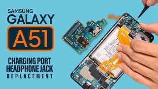 Samsung Galaxy A51 Charging Port & Headphone Jack Replacement