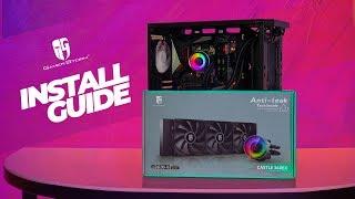 HOWTO Deepcool Castle 360EX AMD AM4 Installation