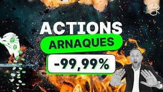 BOURSE: LES PIRES ACTIONS FRANCAISES en 2024, Investissement à -99,99% de perte