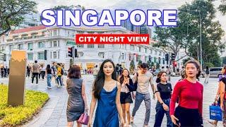 Singapore City Tour At Night | Newly Started Singapore Night Festival ️