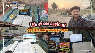 ssc cgl aspirant study routine  a day in my life, #ssccgl2025 #studyroutine