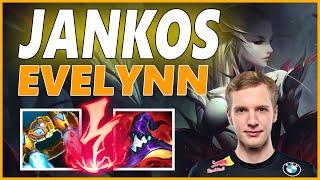 JANKOS EVELYNN JUNGLE GAMEPLAYSEASON 11 LEAGUE OF LEGENDS