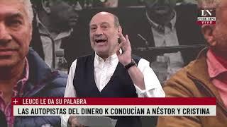 Lázaro Báez es Cristina. Leuco le da su palabra.