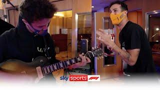 McLaren's Lando Norris & Daniel Ricciardo record their own song! 