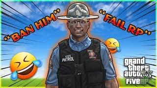 Trolling Police RP Servers on FiveM