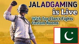 JALAD GAMING is Live | Costom Rooms | Pakistani top Clans Fights