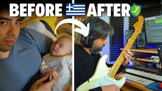 From Stay at Home Dad to Pro Musician Living in Greece