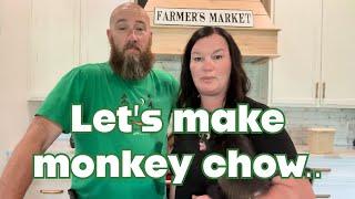 How do we make monkey chow? #monkey #youtube #family