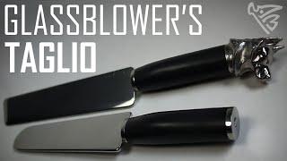 MAKING A GLASSBLOWER’S TAGLIO – DAGGER INSPIRED TOOL! w/ Dog Head Pommel